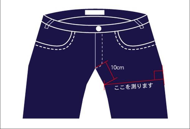 В каких интернет-магазинах купить японские джинсы - измерение Watari