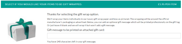 Как покупать на WatchShop.com - заказ подарочной упаковки