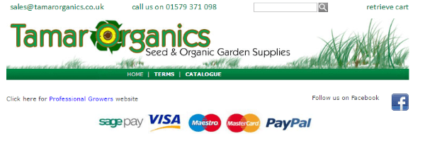 Интернет-магазин эко-семян Tamar Organics