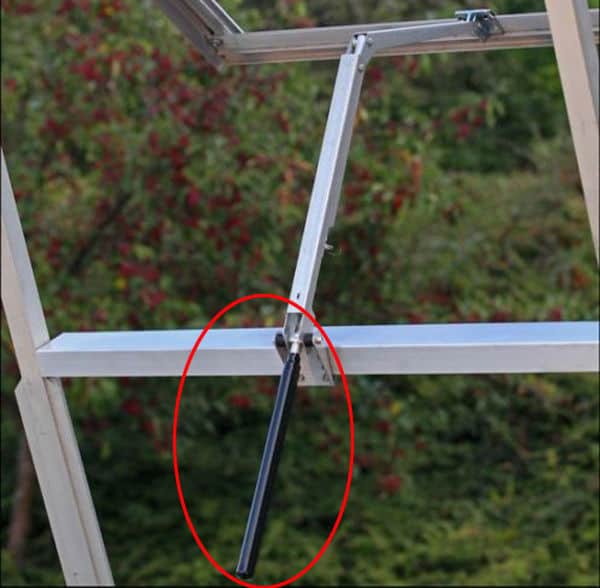 Устройство для автоматического проветривания балконов и теплиц