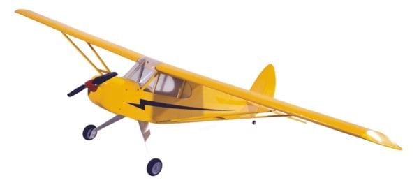 Радиоуправляемая модель самолёта Piper J-3 Cub