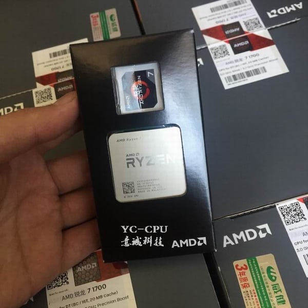 Покупка процессора AMD Ryzen 7 1700 на Aliexpress