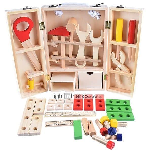 Набор деревянных инструментов для детей