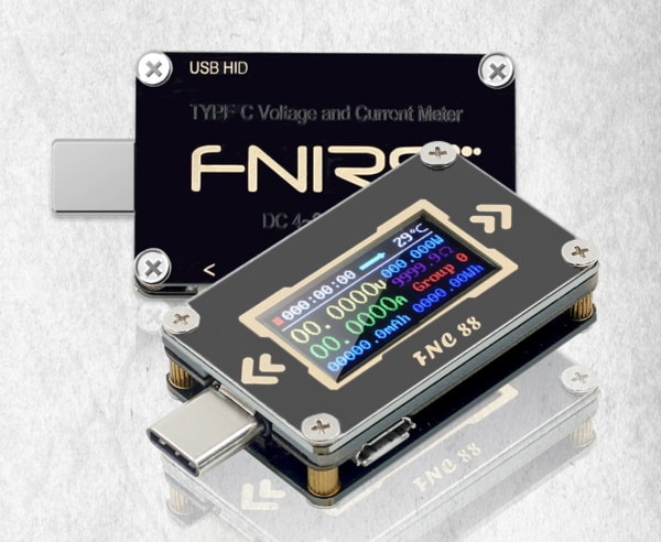 Продвинутый USB-тестер Fnirsi FNC88