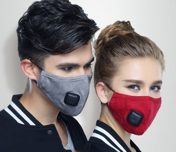 Многоразовая маска со сменным фильтром KN95